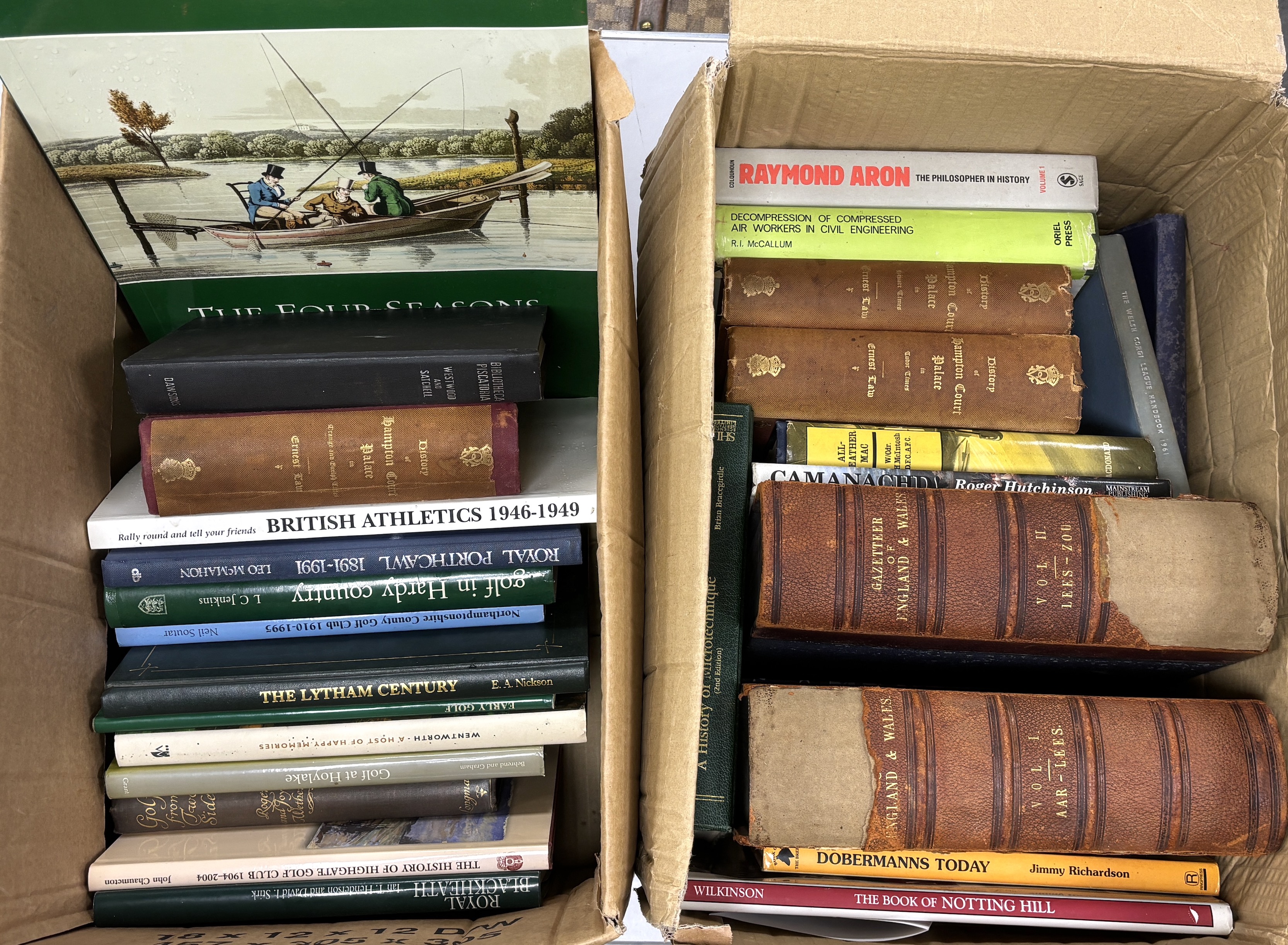 Miscellaneous Books - older and newer, includes some 10 (modern) on golf clubs history (35)